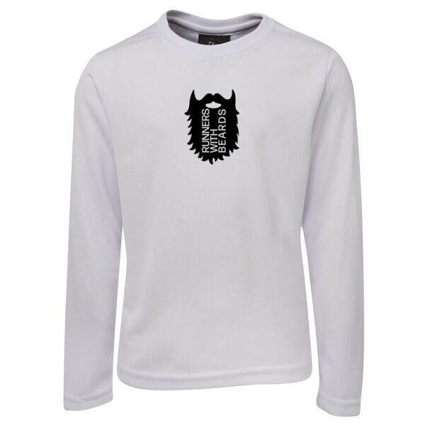 Somebody's Hero Sports Long Sleeve Tee - Black Bart - Men's Cut Thumbnail